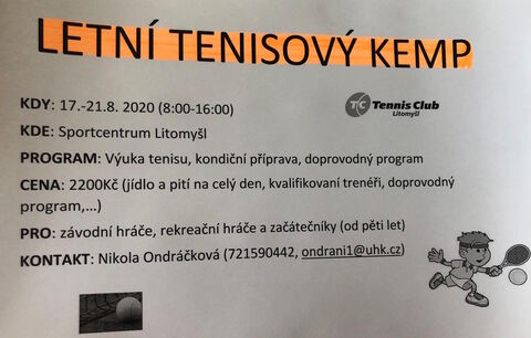 Letní tenisový kemp