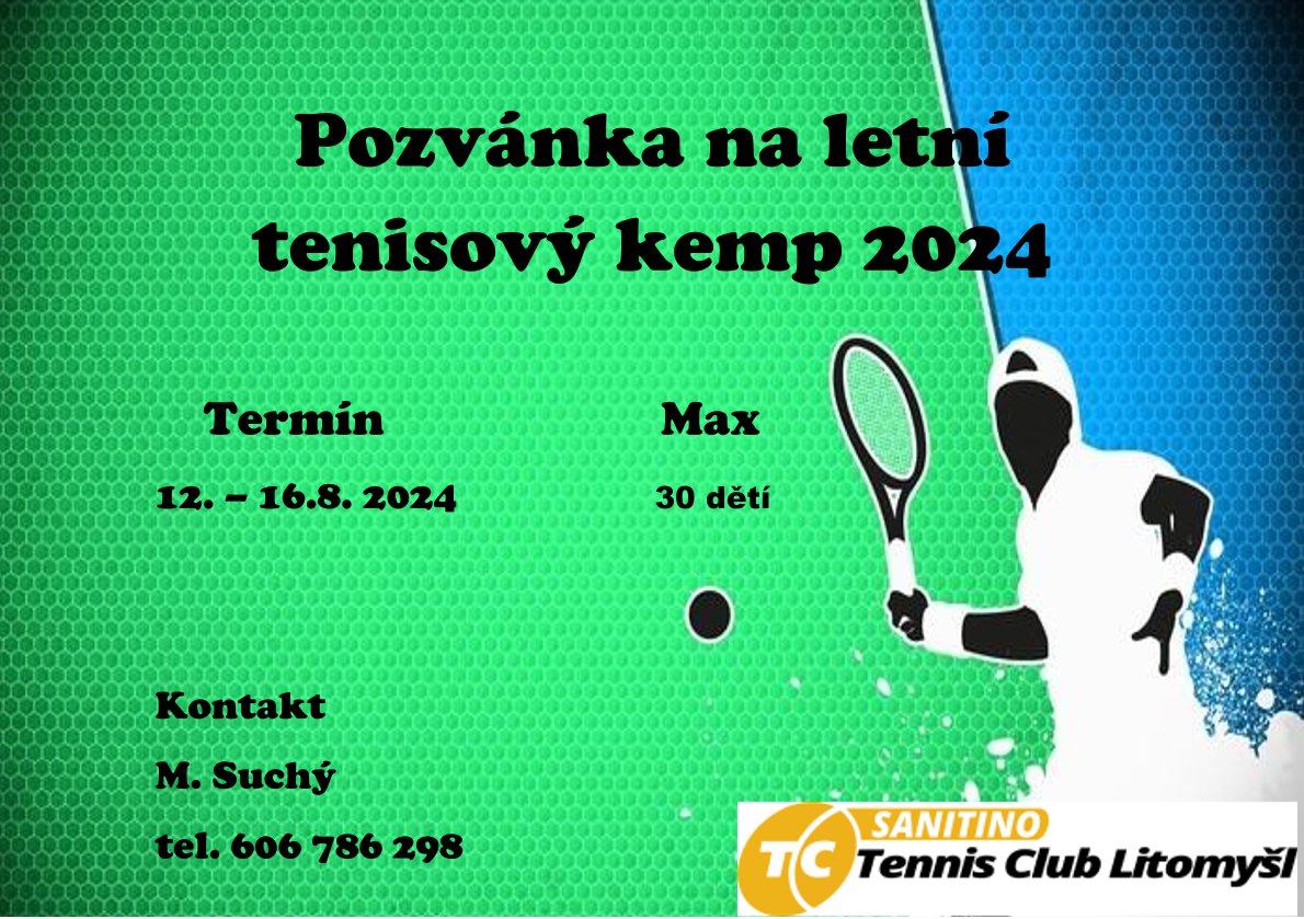 Letní tenisový kemp 2024