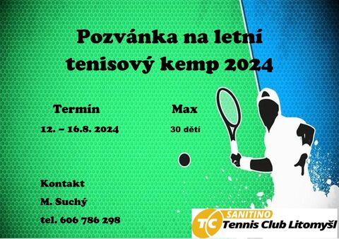 Letní tenisový kemp 2024