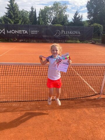 Plíšková Tennis Academy minitenis v Říčanech