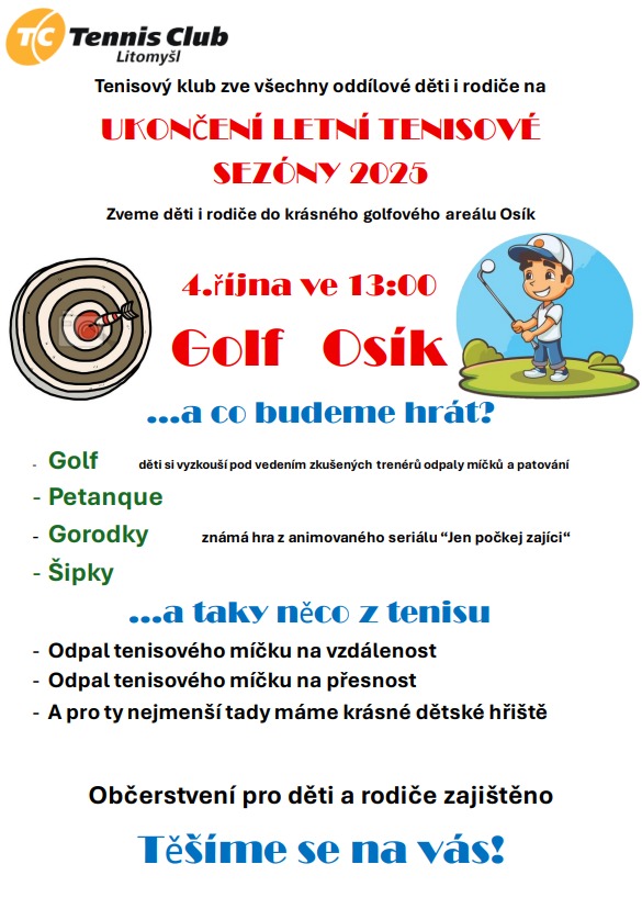 Ukončení letní sezóny 